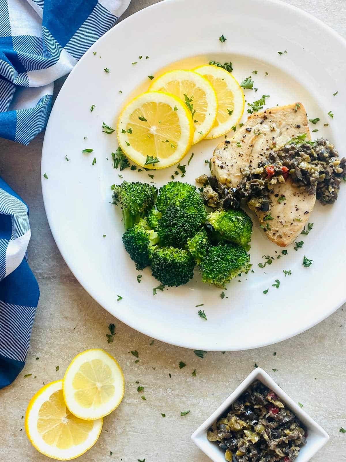 Air Fryer Swordfish