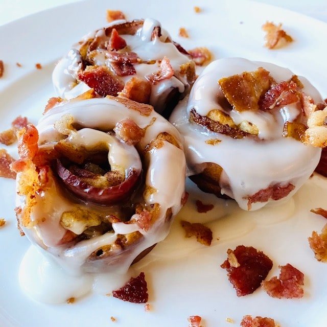 Bacon Cinnamon Rolls