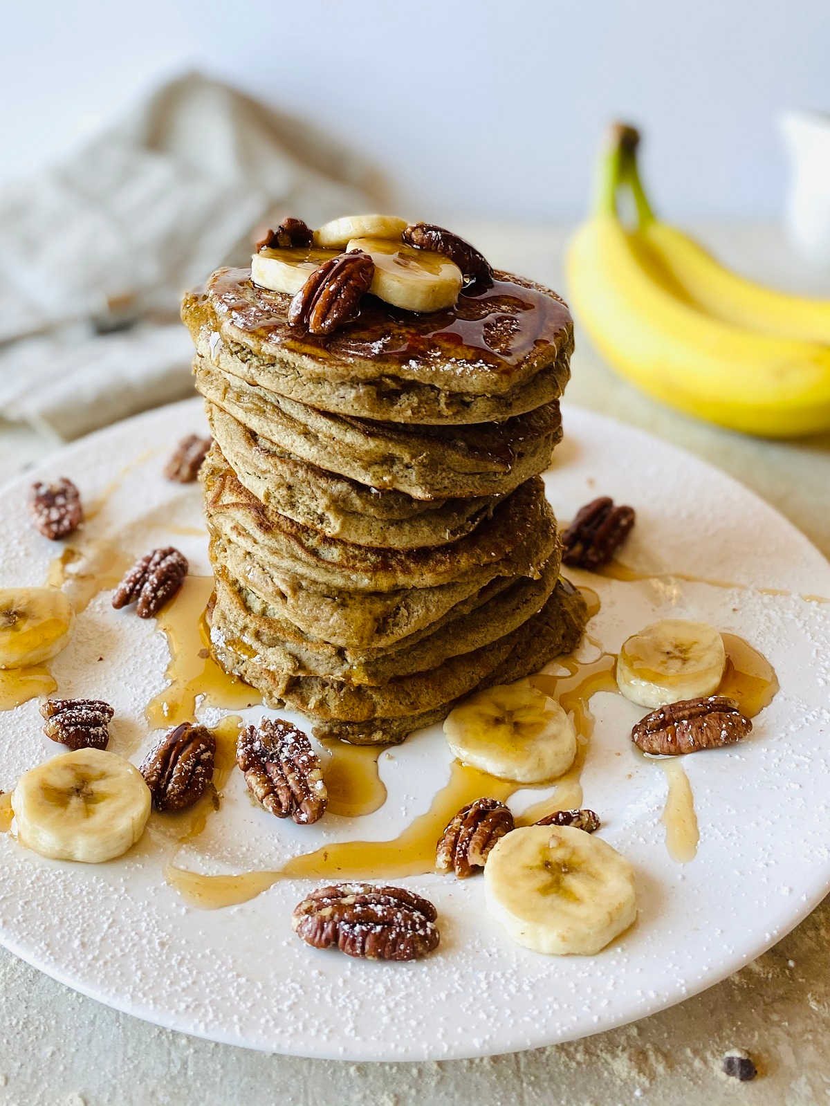 Banana Flour Pancakes