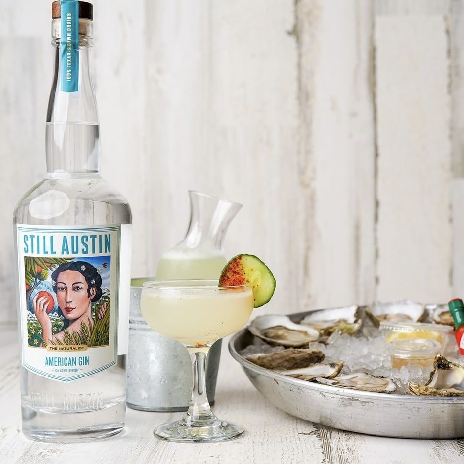 still austin gin.