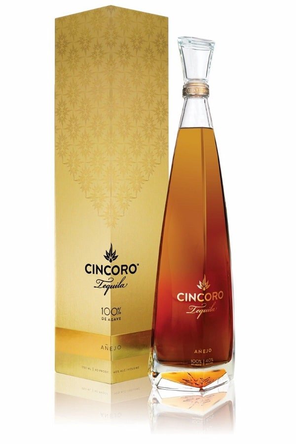 cincoro tequila and gift box