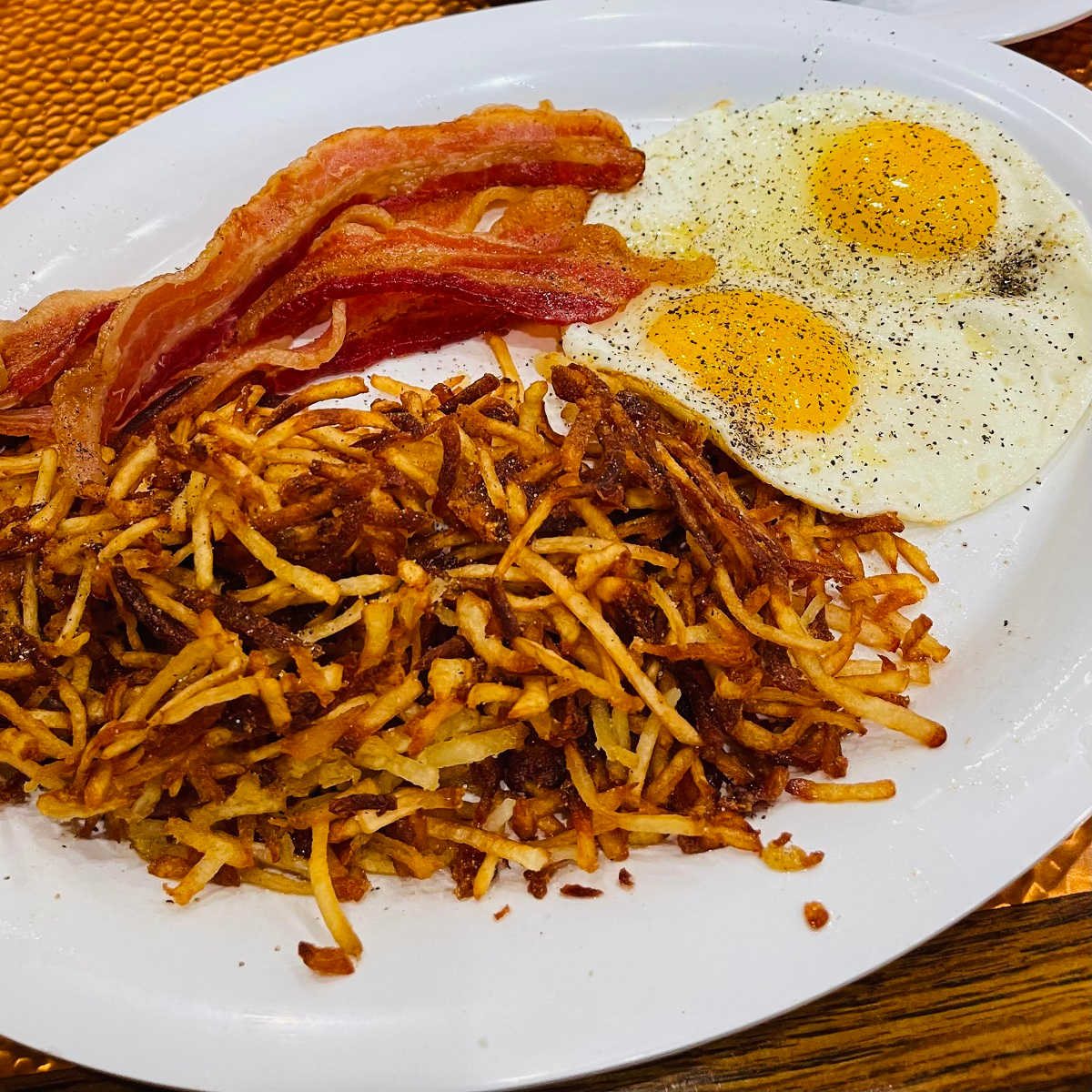 hashbrowns on blackstone.