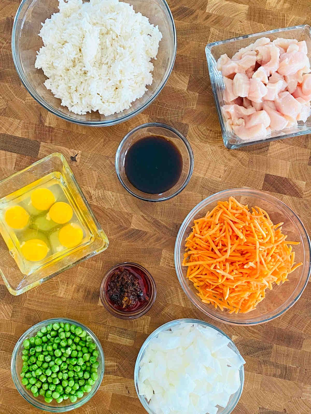 blackstone fried rice ingredients.