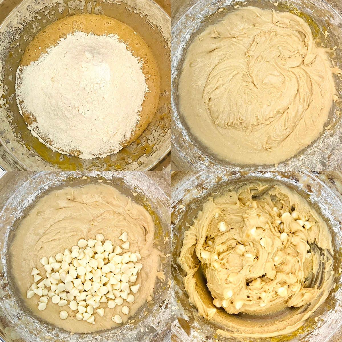 brownie blondies process shots 5-8