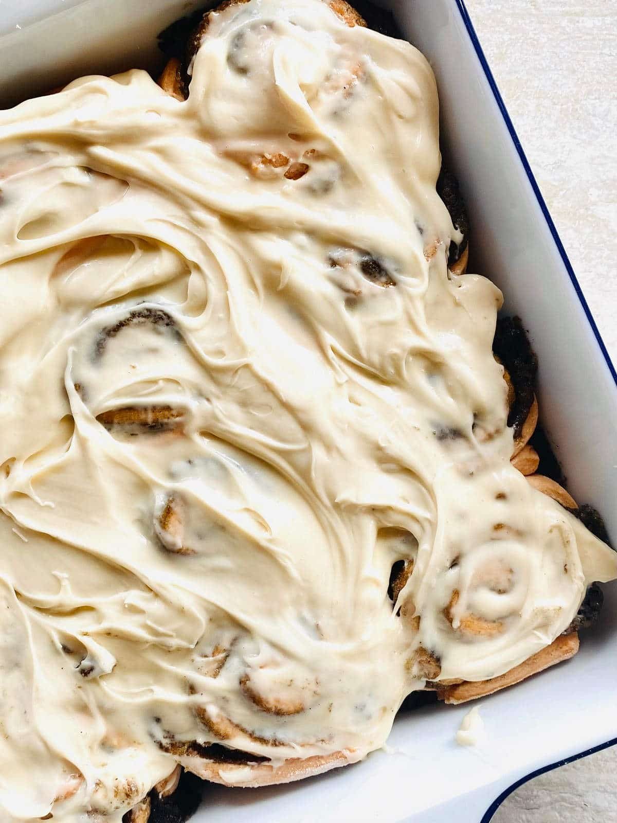 Cream Cheese Cinnamon Rolls Frosting