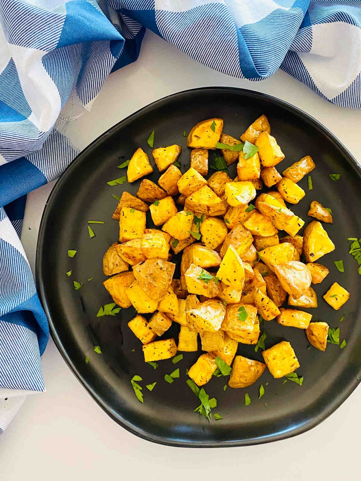 Diced Potatoes in Air Fryer