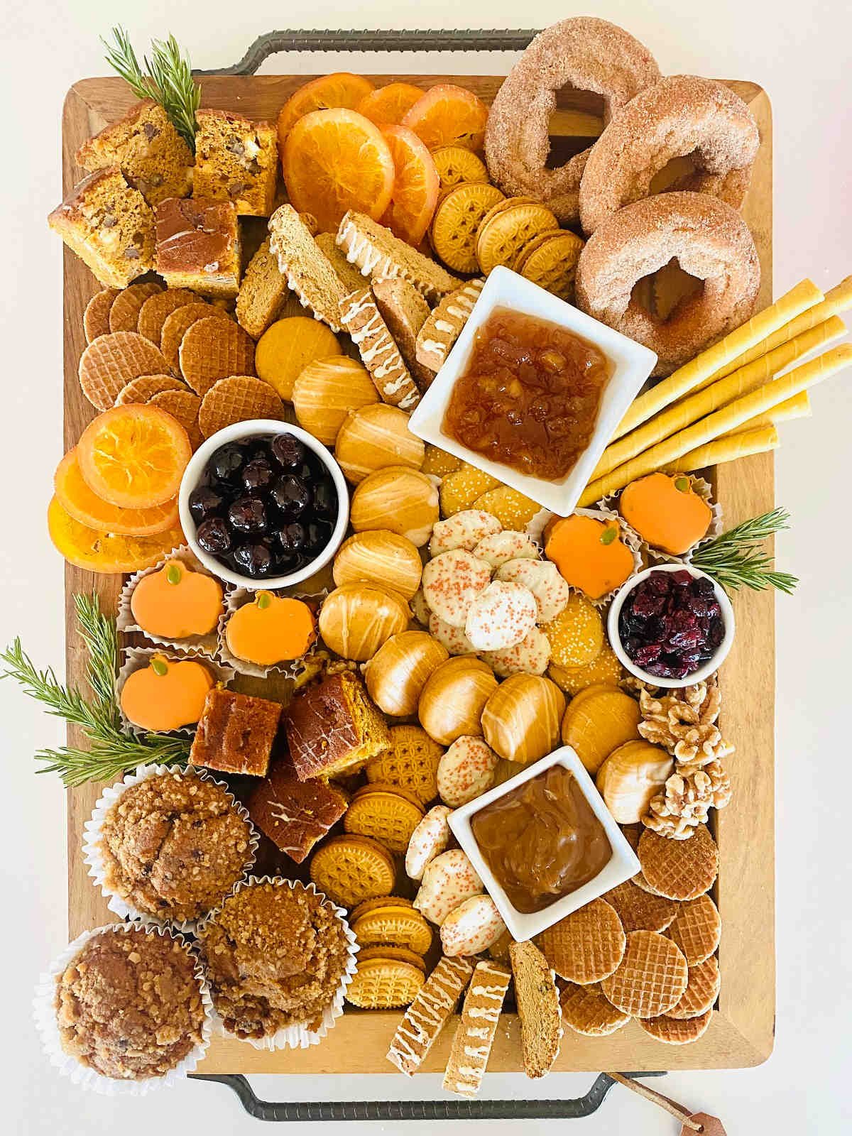 autumn charcuterie board.