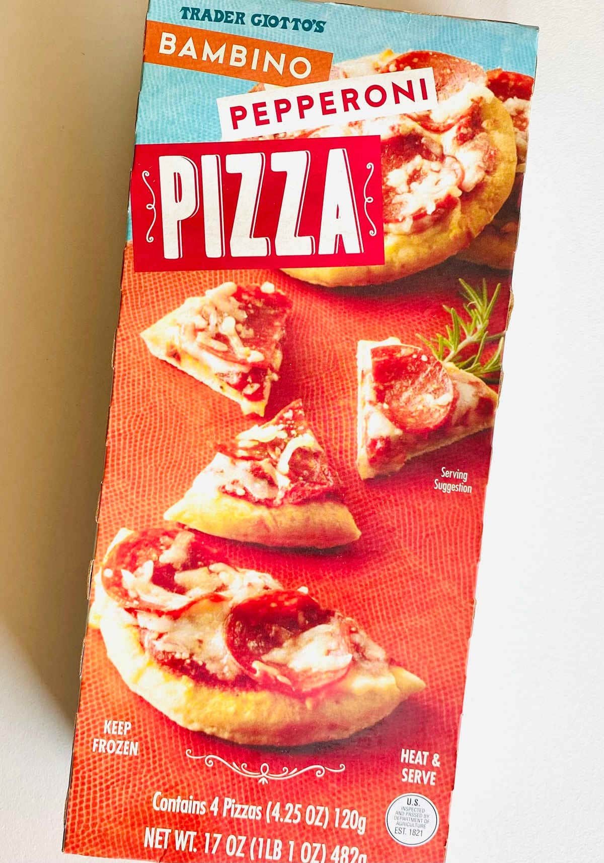 trader joes frozen pizza air fryer bambino giotto