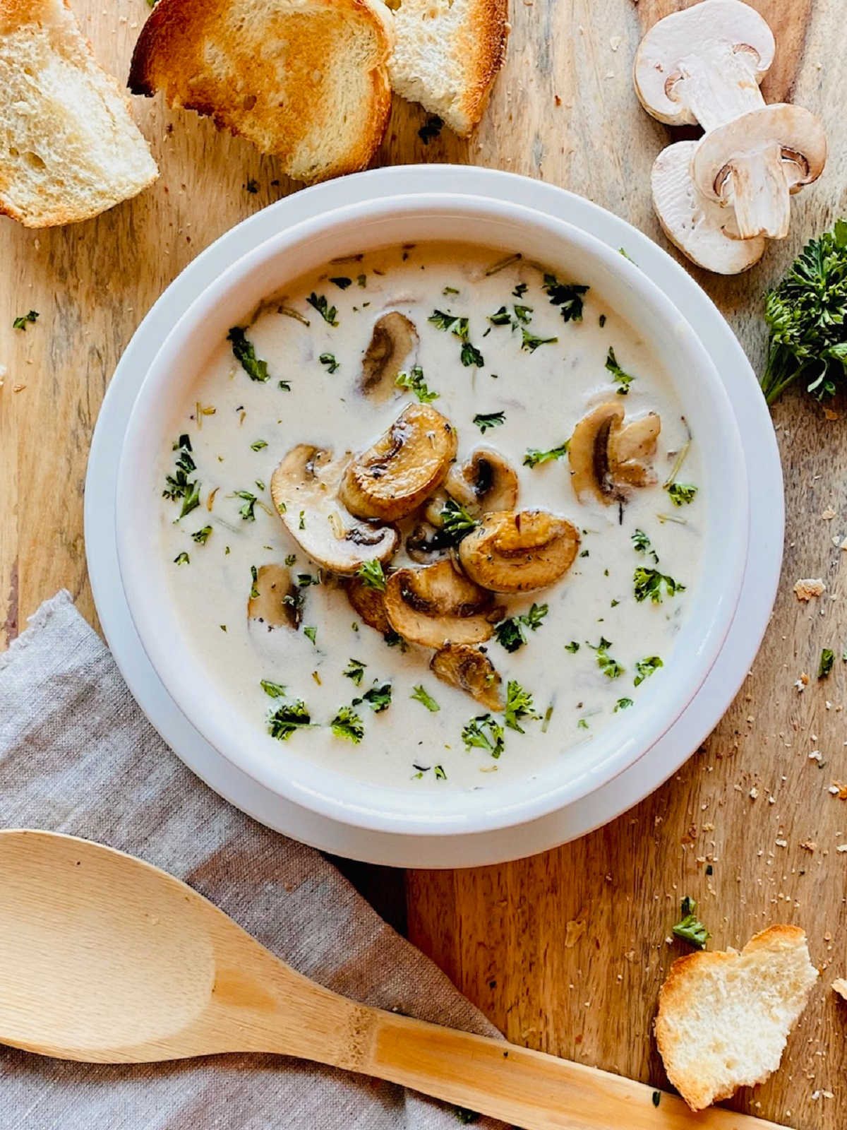 Healthy Mushroom Soup