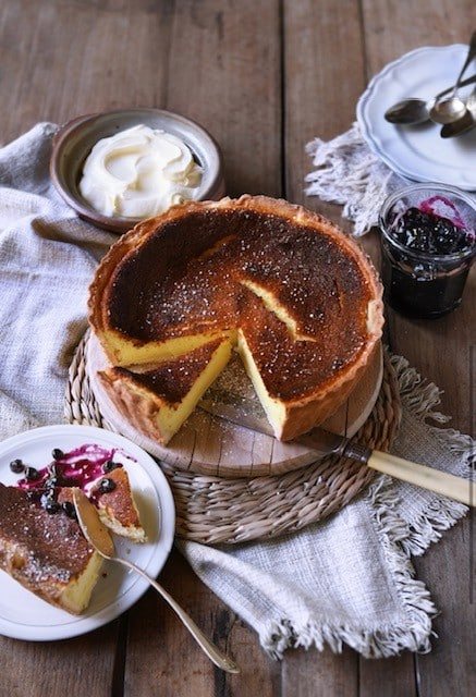 butter of Europe tart.
