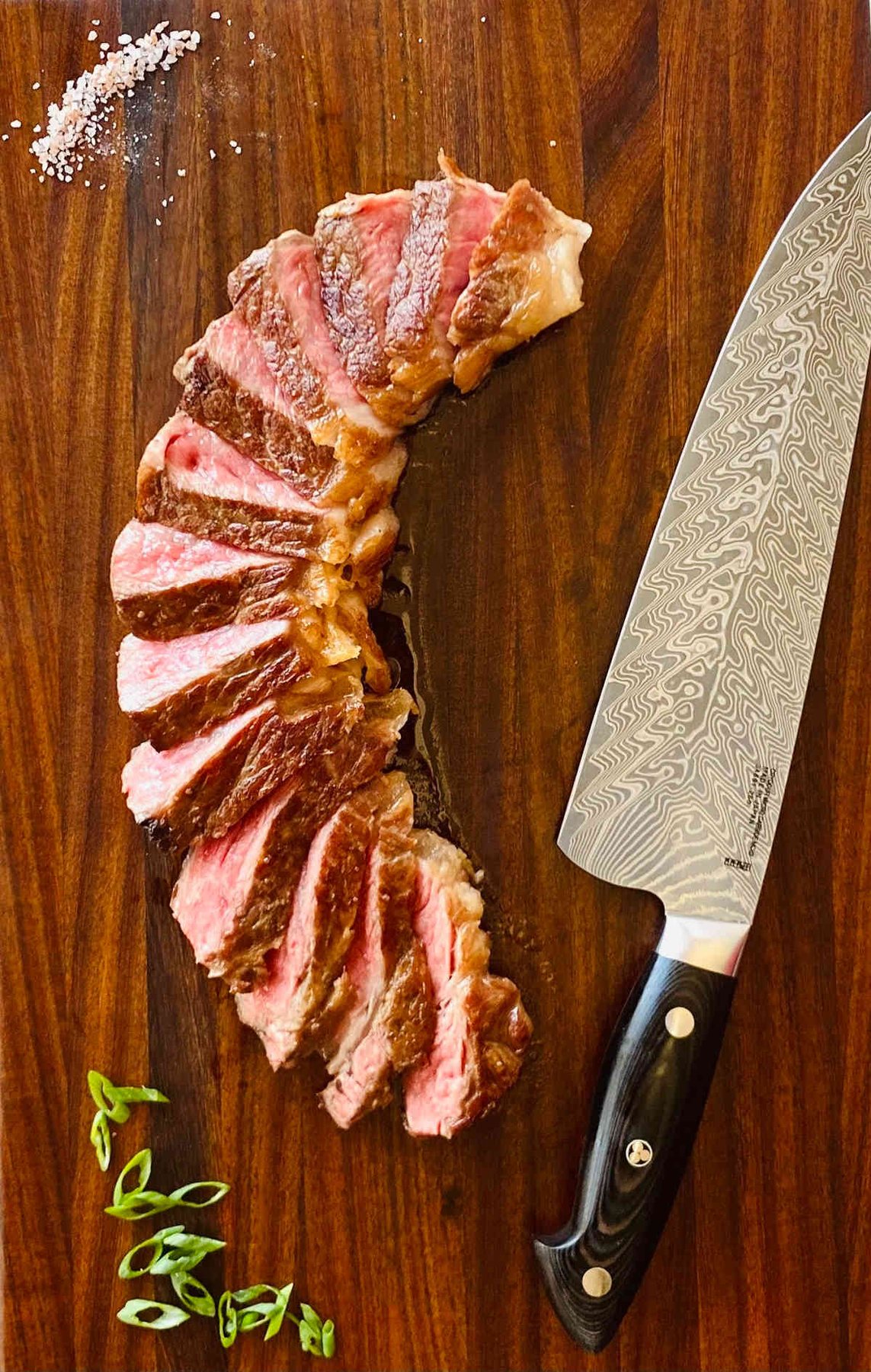 wagyu steak cooking.