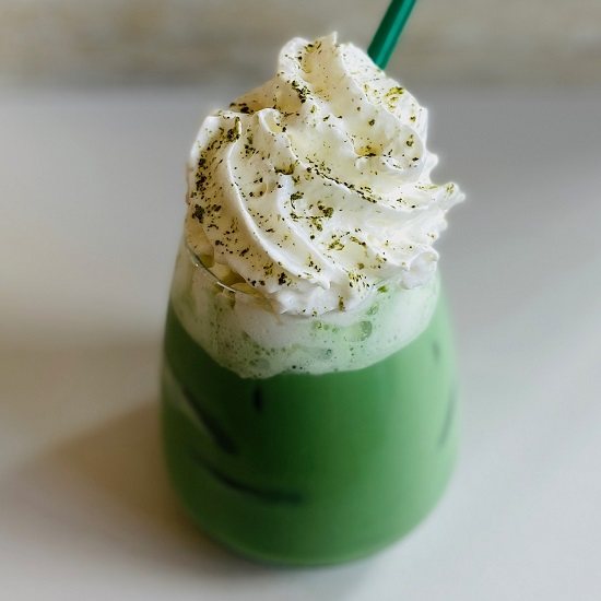 Iced Matcha Green Tea Latte