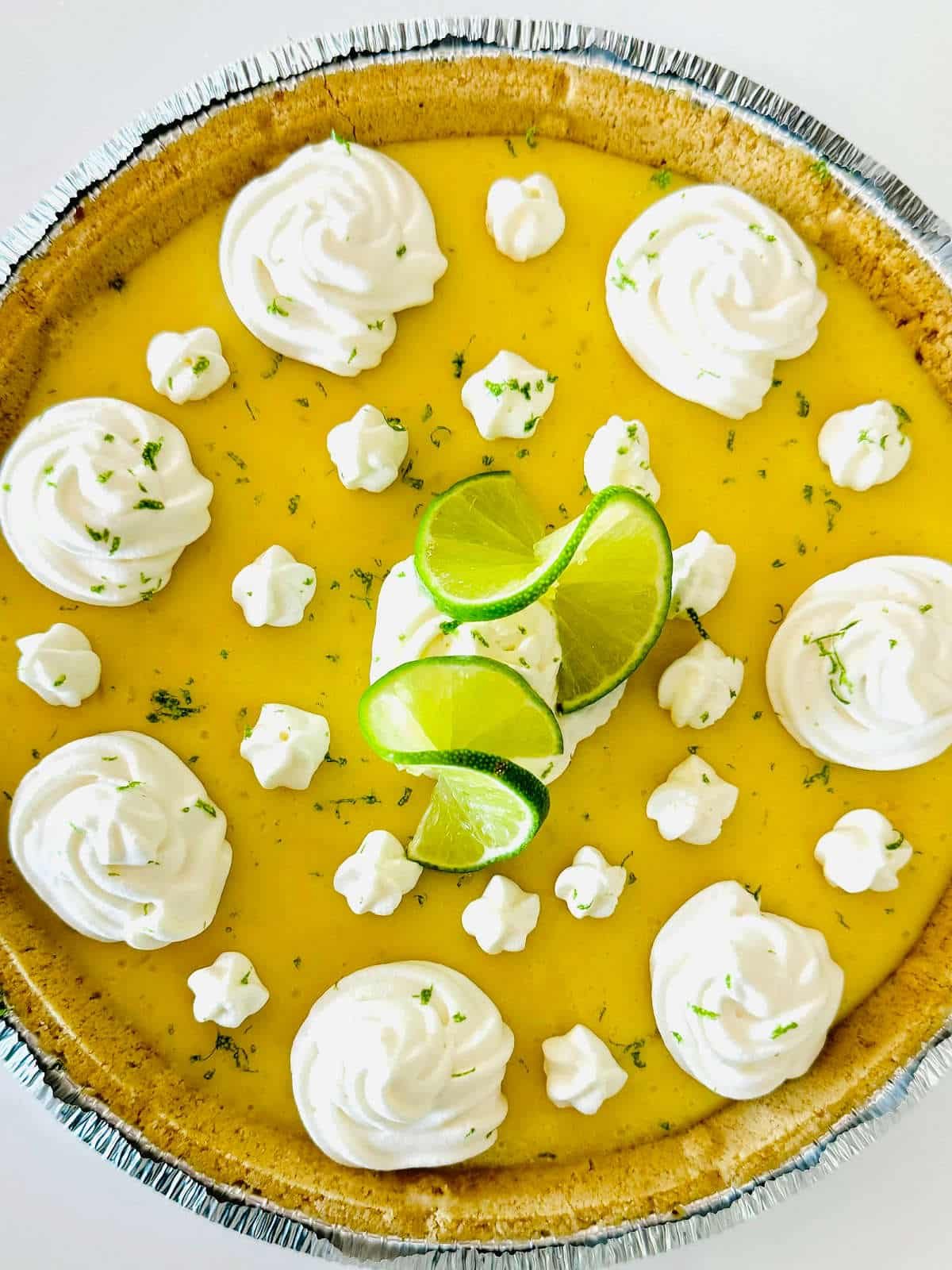 Key Lime Pie with Premade/Store-Bought Graham Cracker Pie Crust