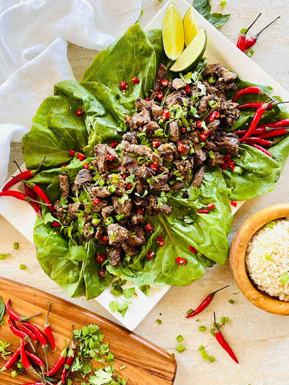 Laotian Meat Salad