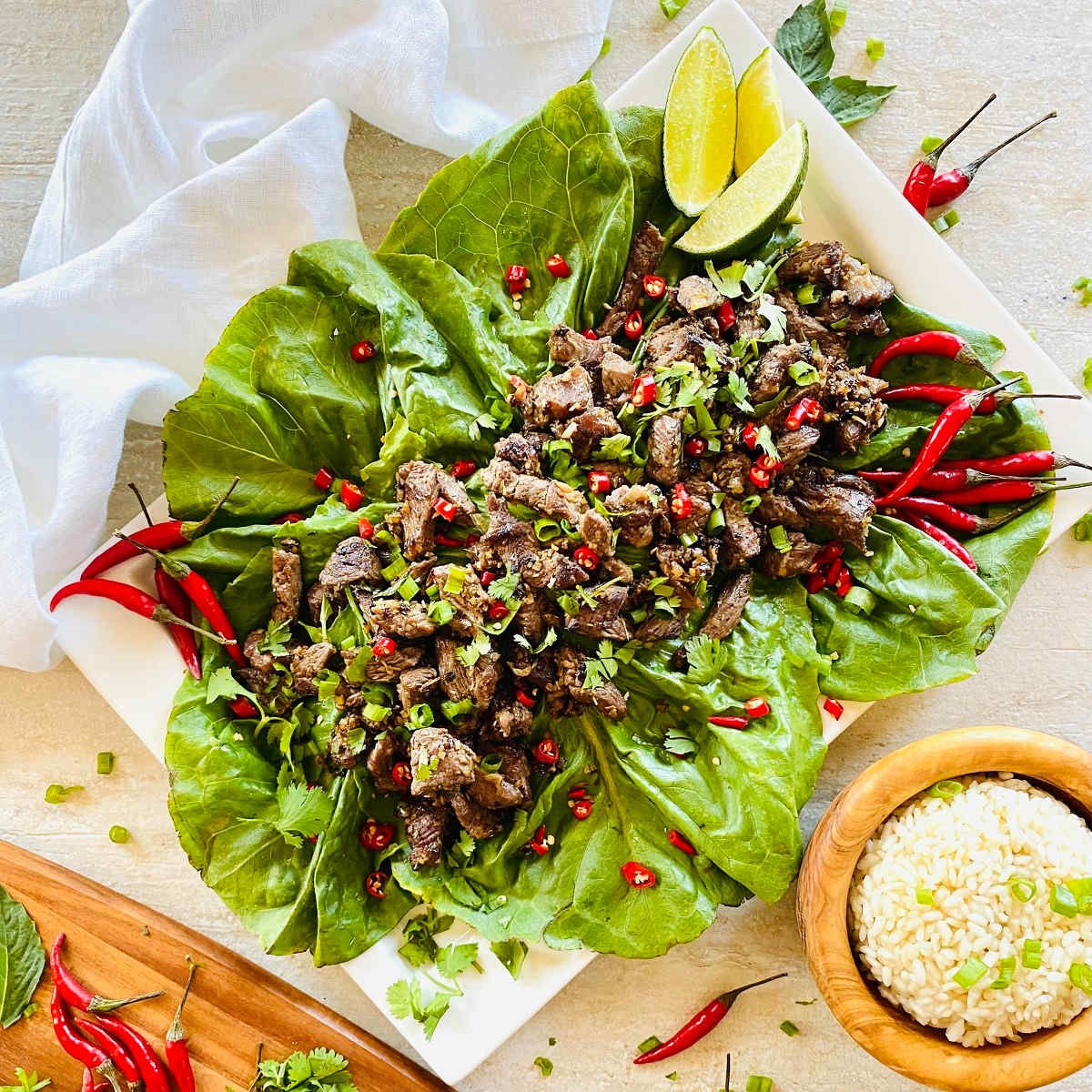 Laos Meat Salad.