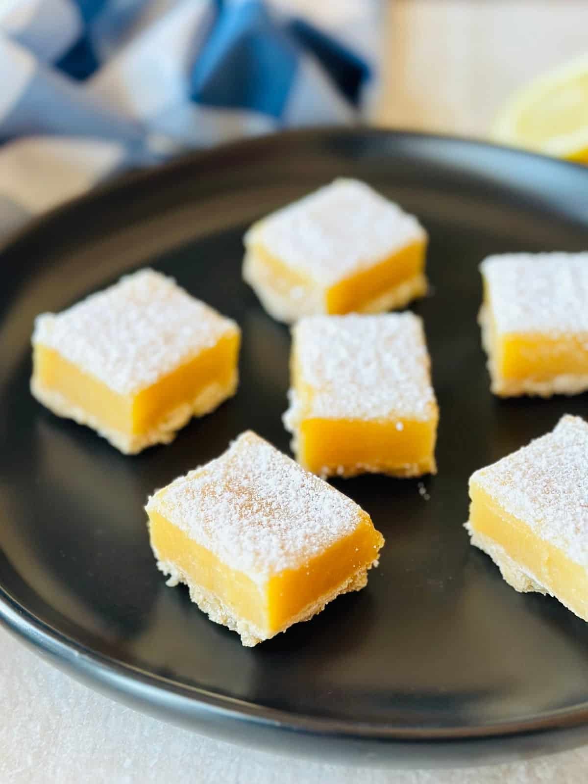 Lemon Bars with Graham Cracker Crust