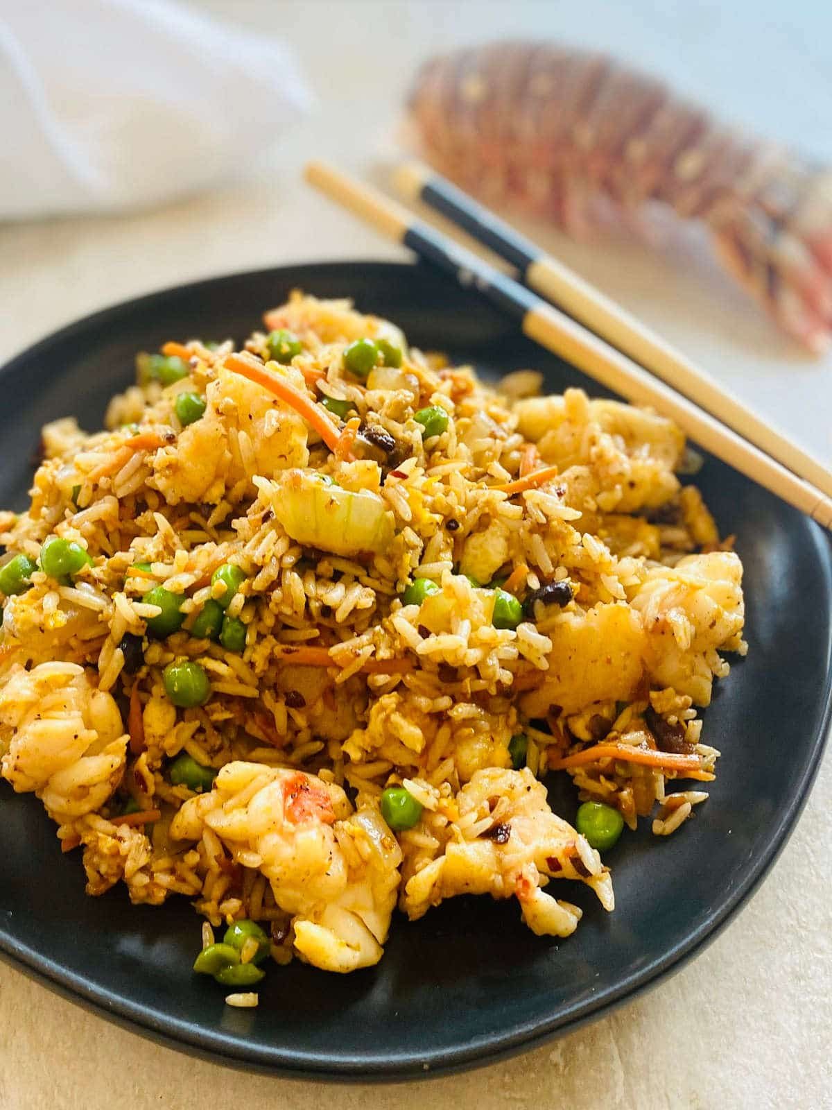 lobster rice.