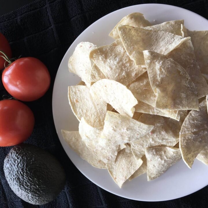 no fry low fat tortilla chips