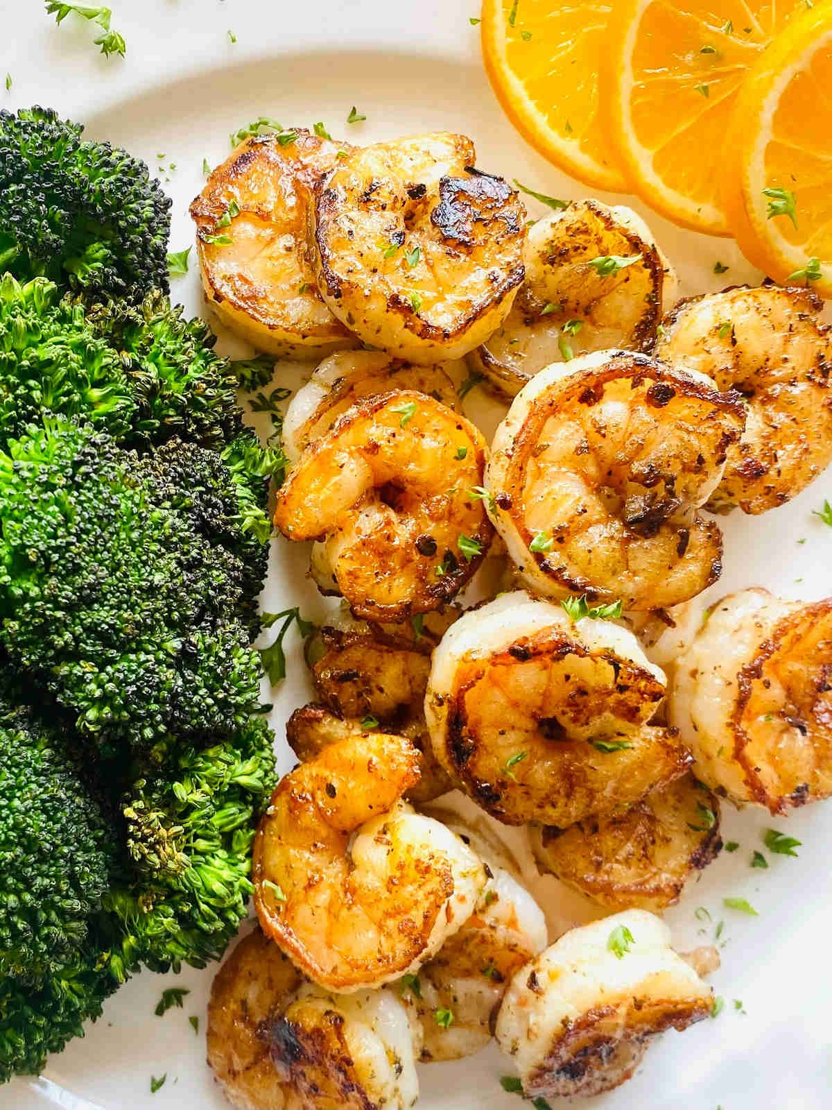 Pan Seared Shrimp