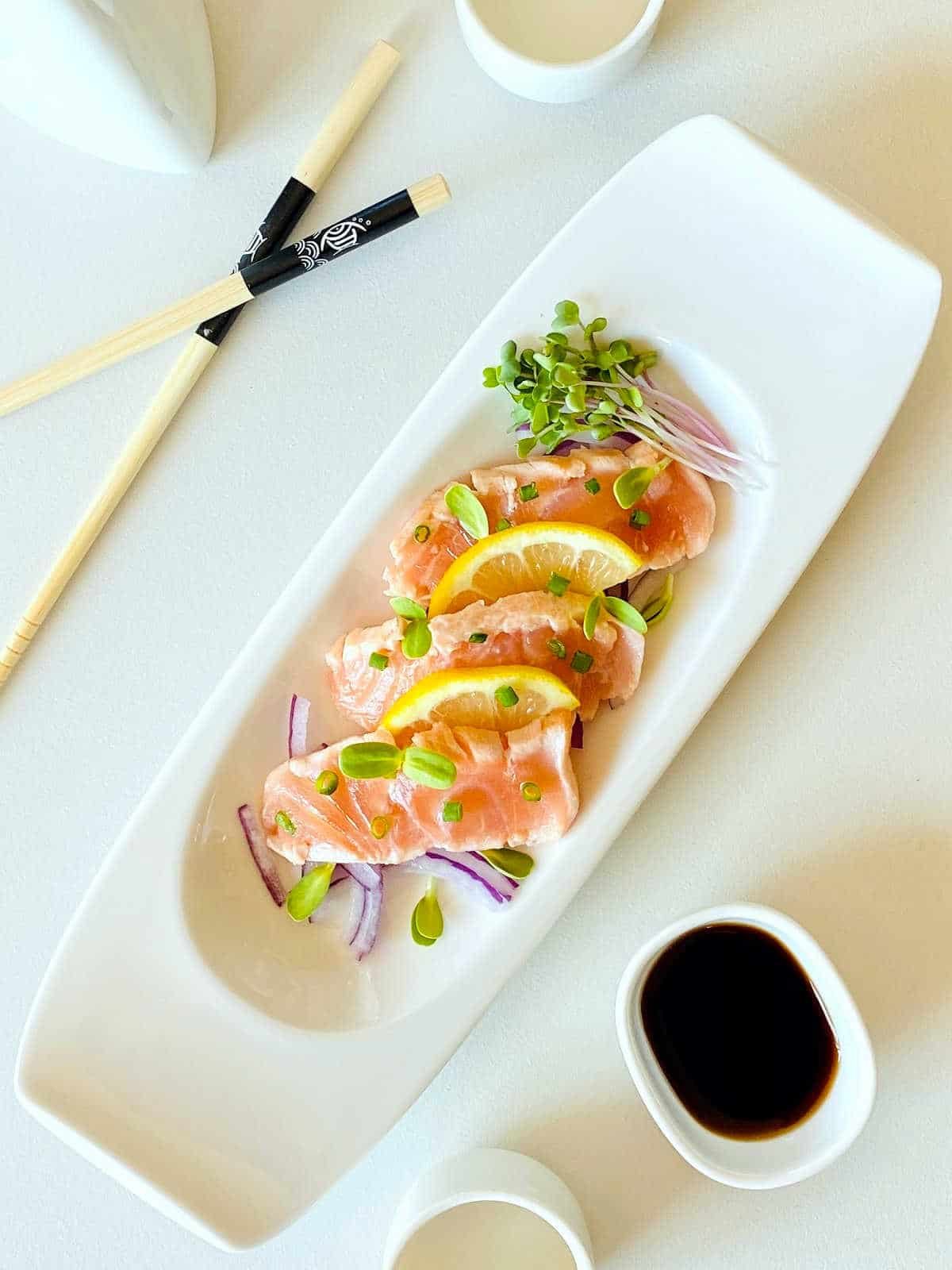 Salmon Tataki