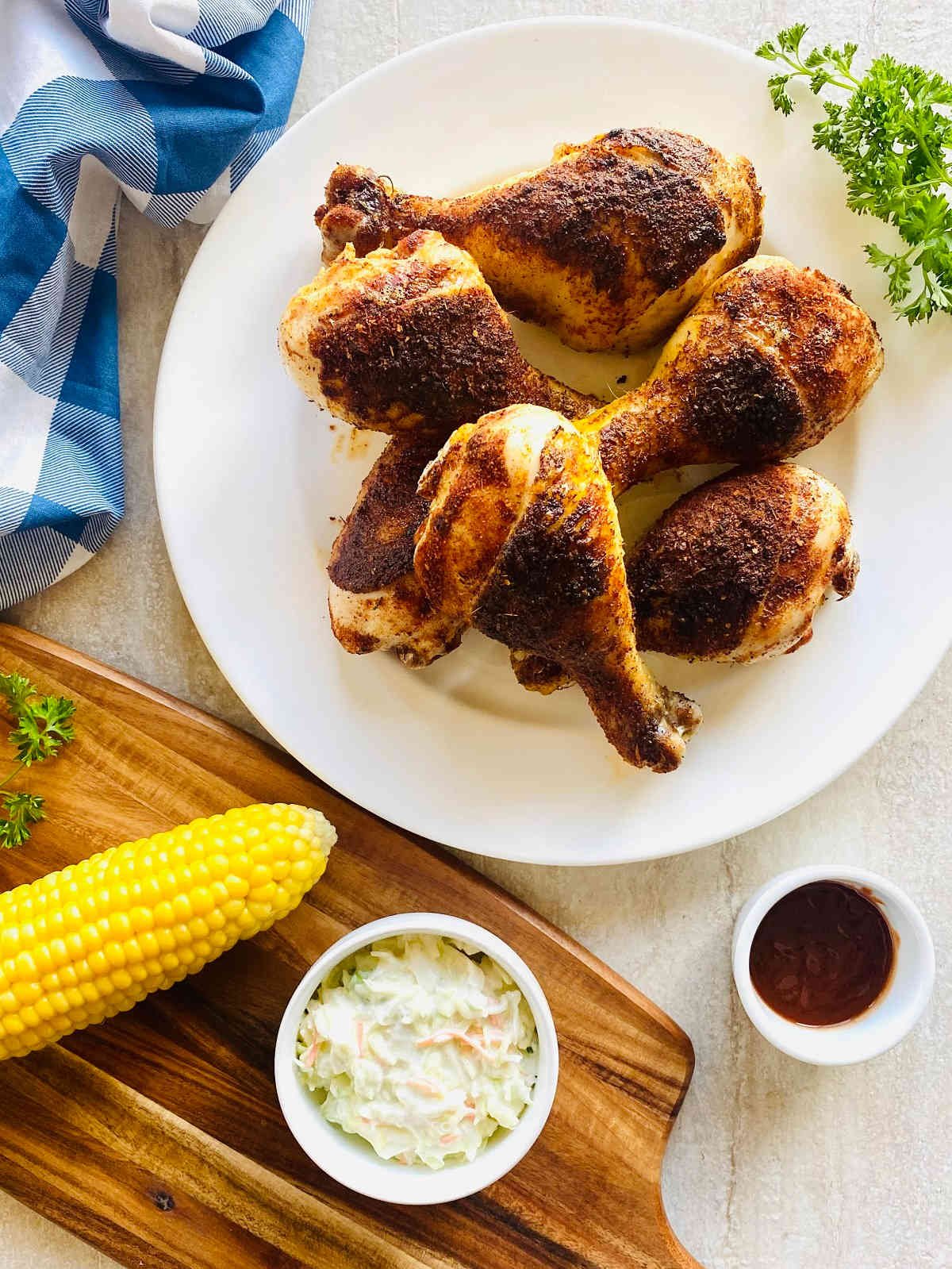 Smoked Chicken Legs