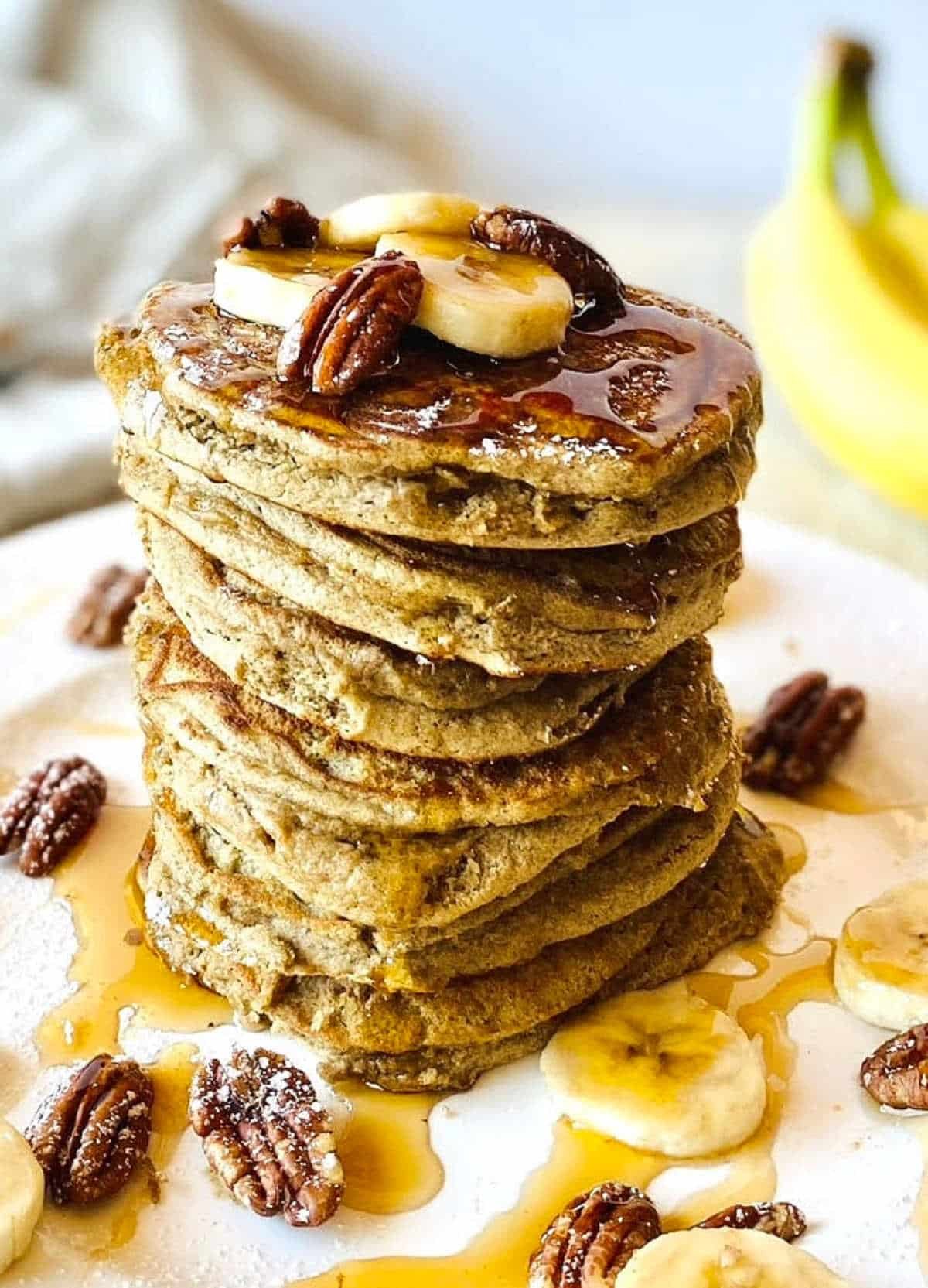 Sourdough Banana Pancakes