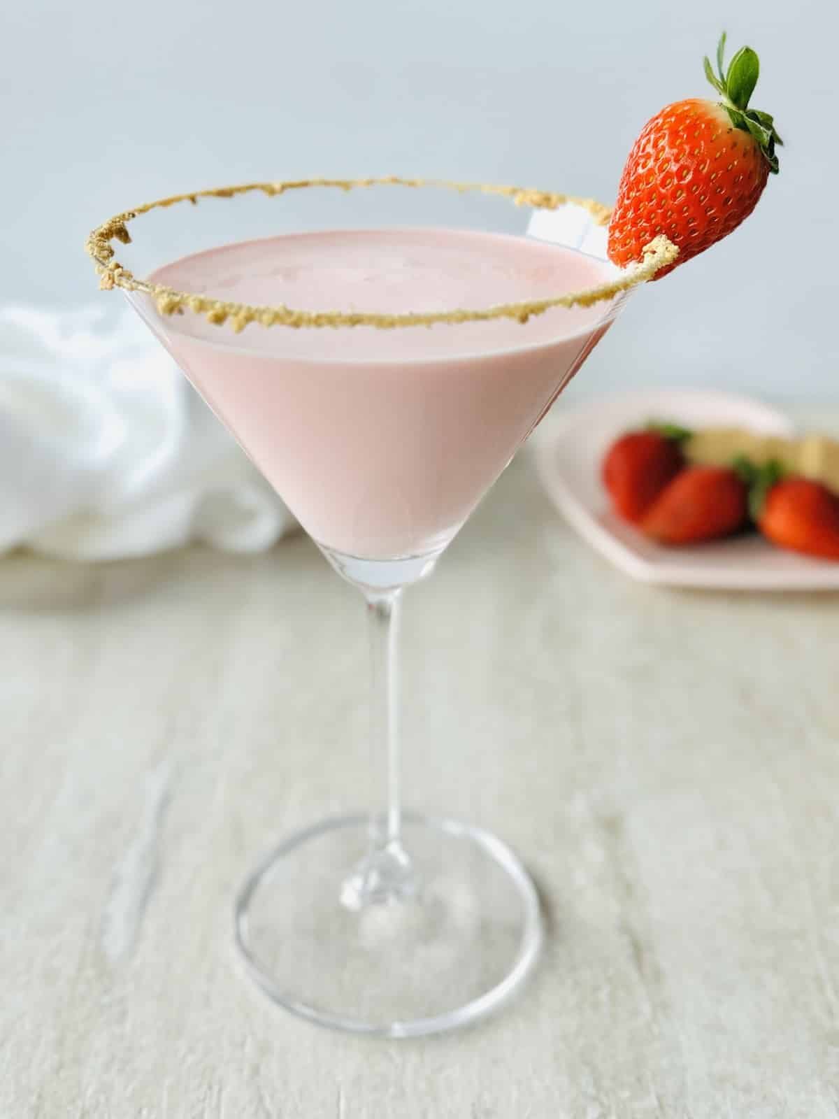 Strawberry Cheesecake Martini