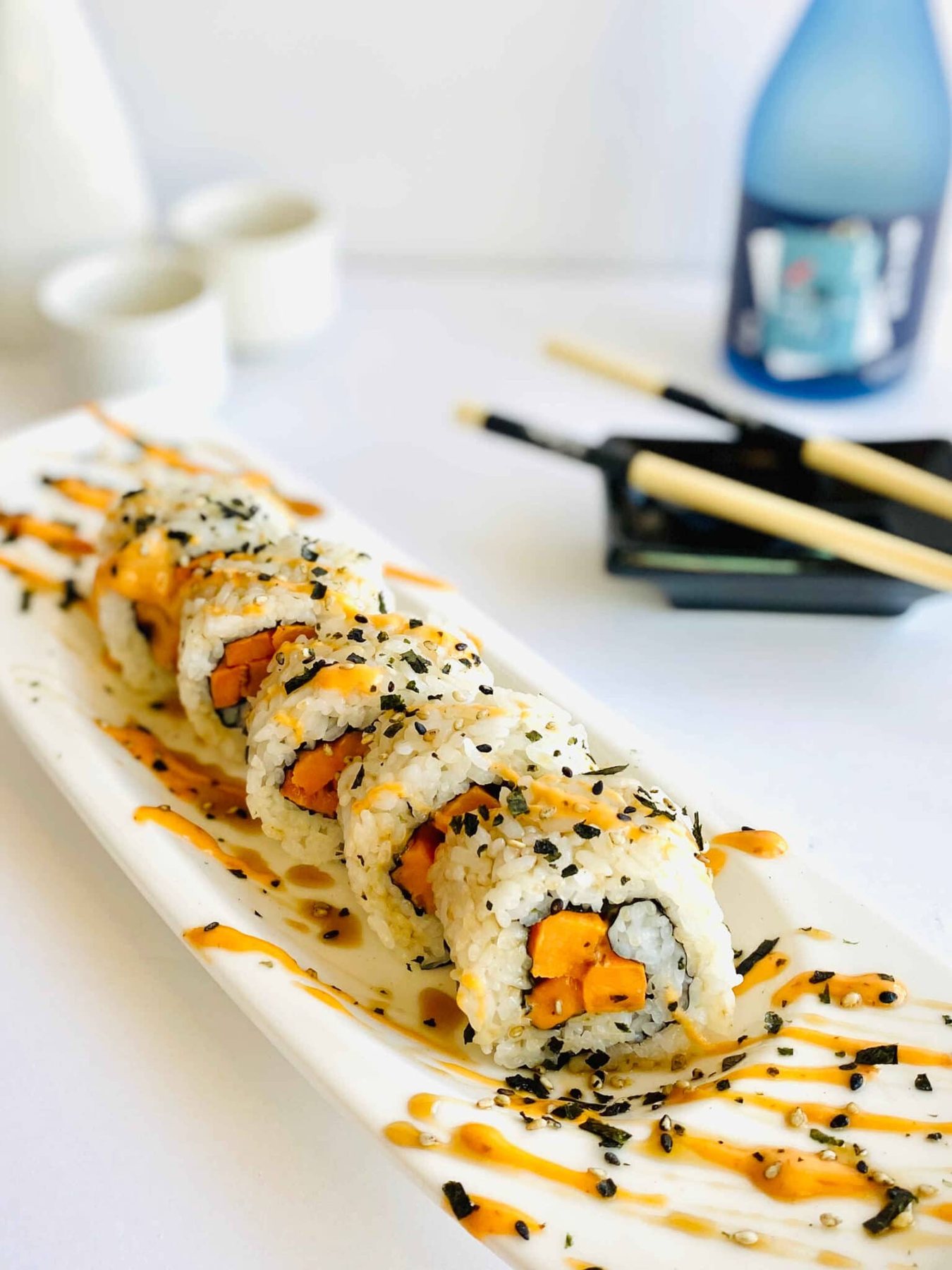 Sweet Potato Sushi Roll