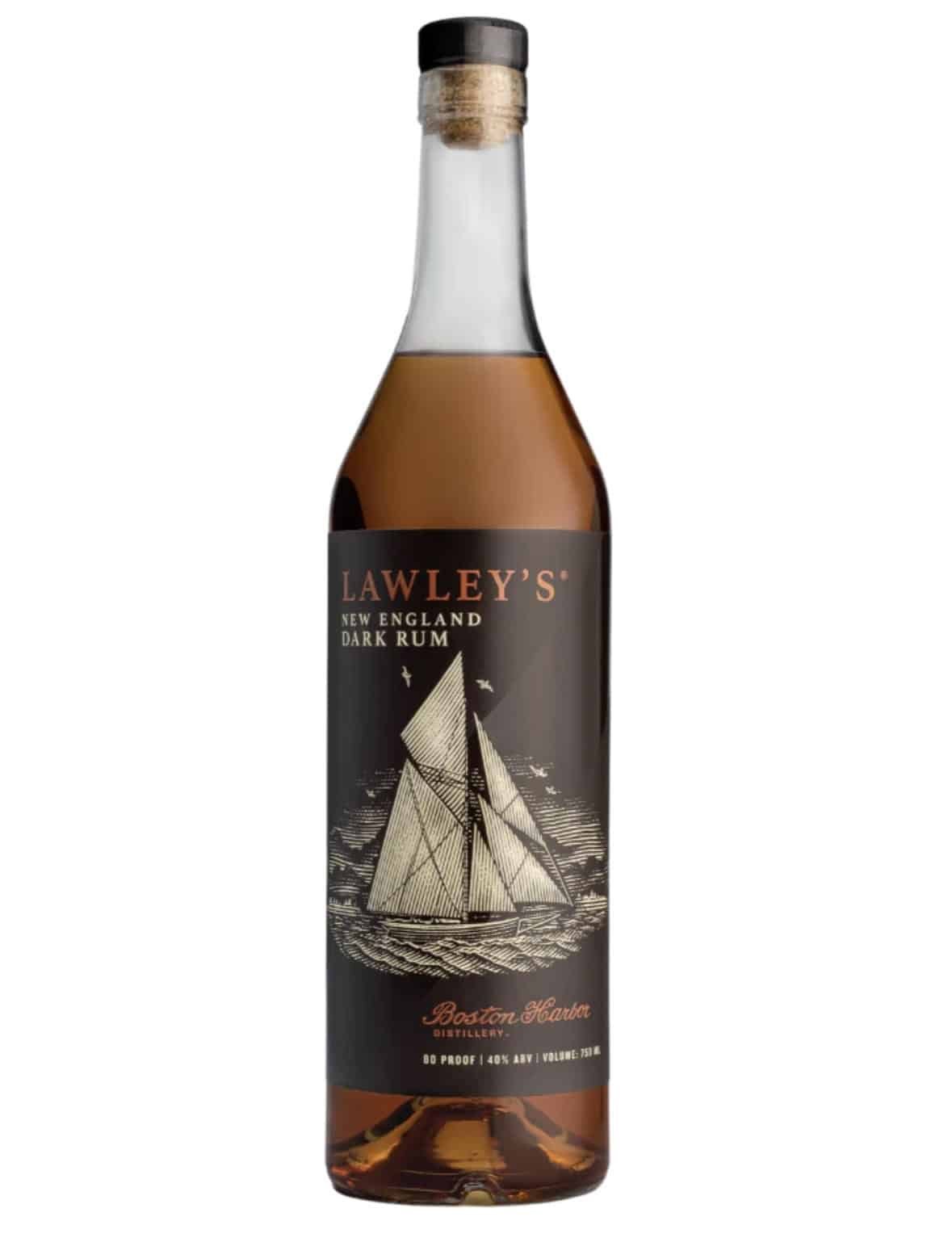 boston distillery rum bottle.