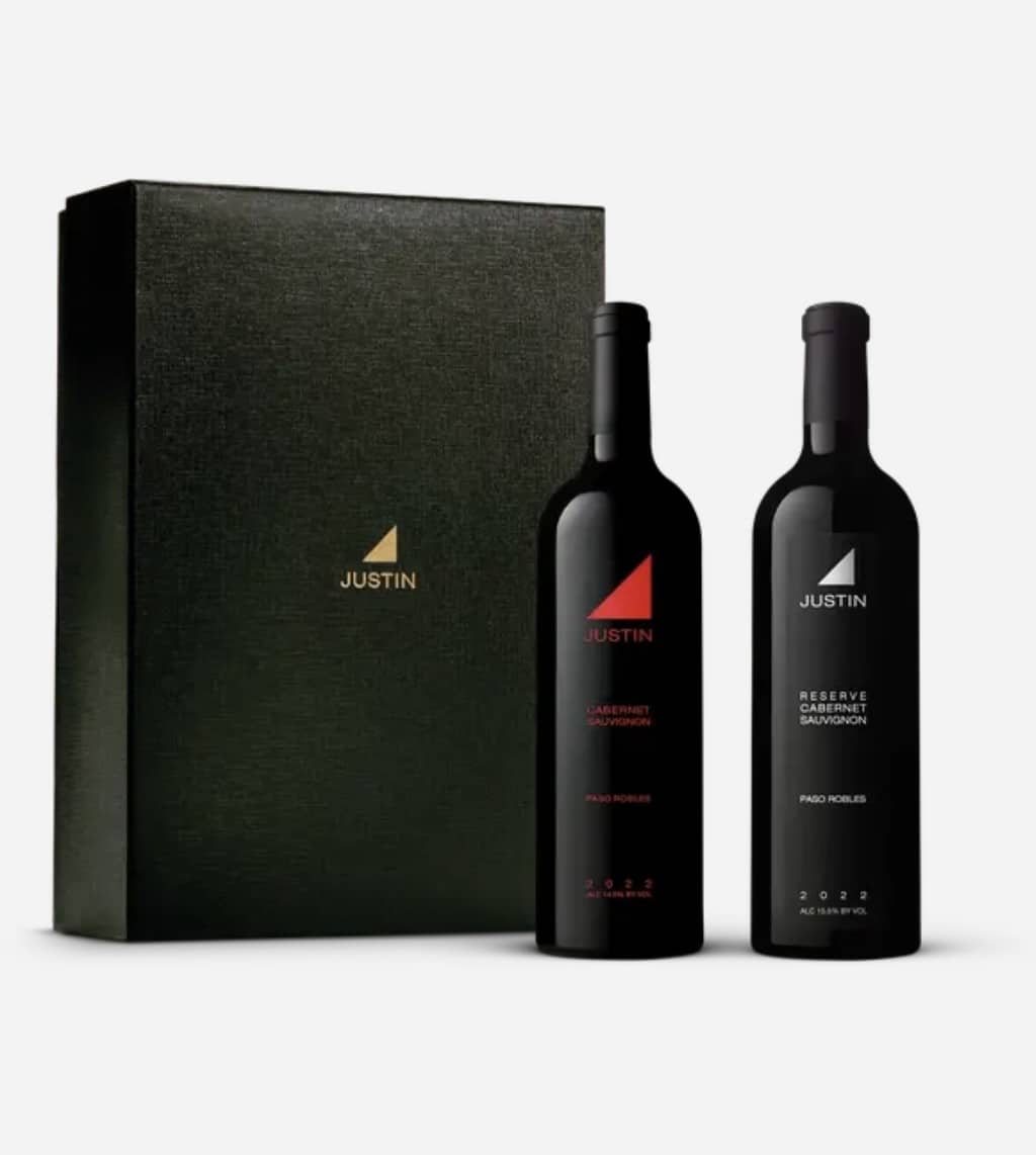 justin wine gift set.