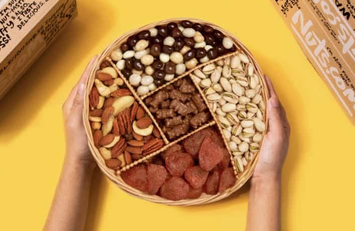nuts.com gift basket.