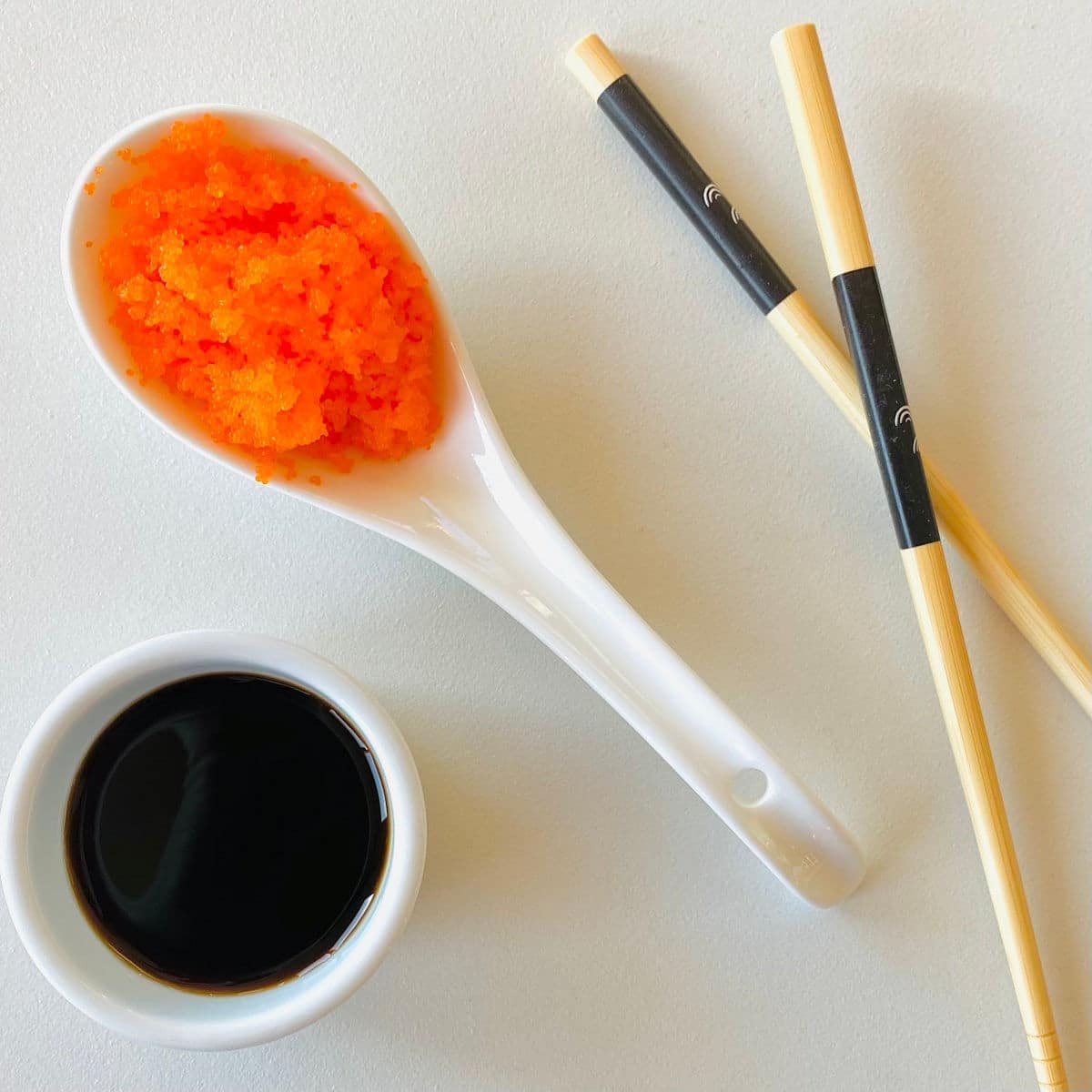 orange tobiko