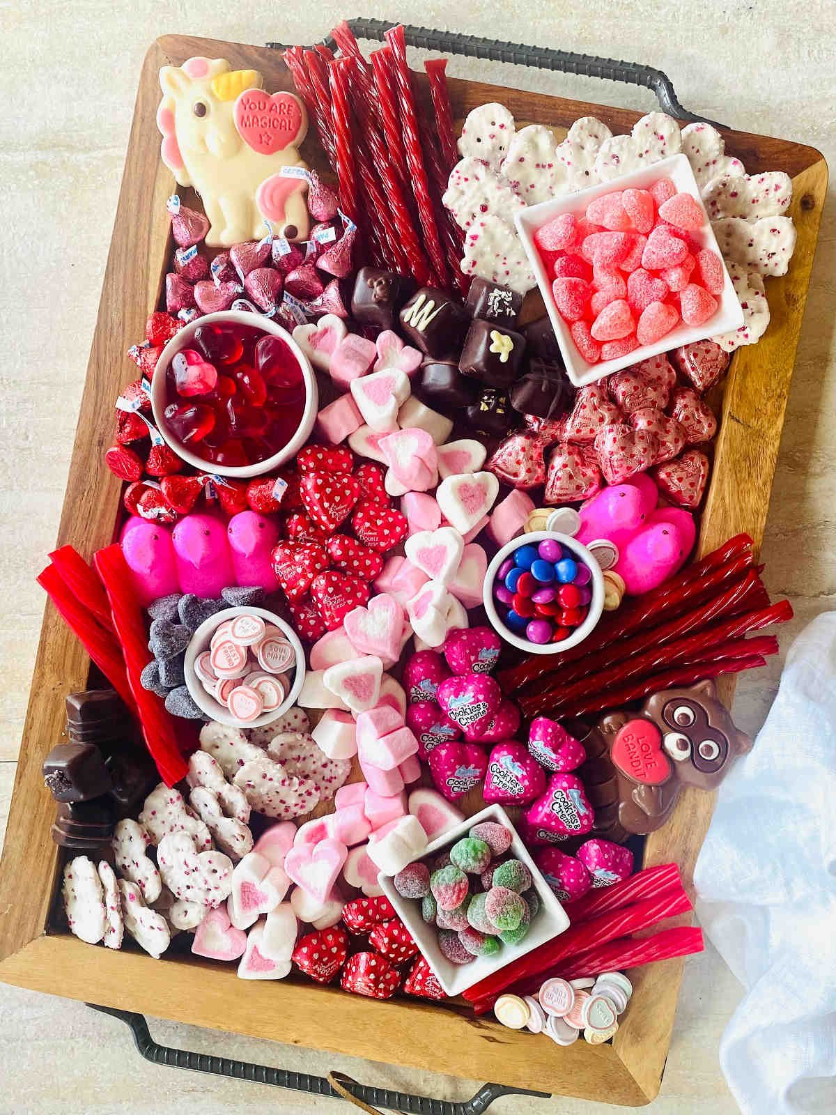 Valentine’s Charcuterie Board