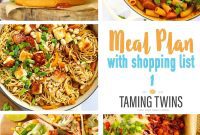 Week One Meal Guide