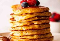 Simple Fluffy American Pancakes