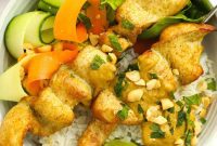 Irresistible Chicken Satay with Creamy Peanut Sauce