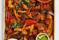 Sheet Pan Chicken Fajitas