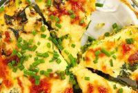 Simple Crustless Vegetarian Quiche
