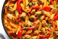 Savory Sausage Cream Pasta