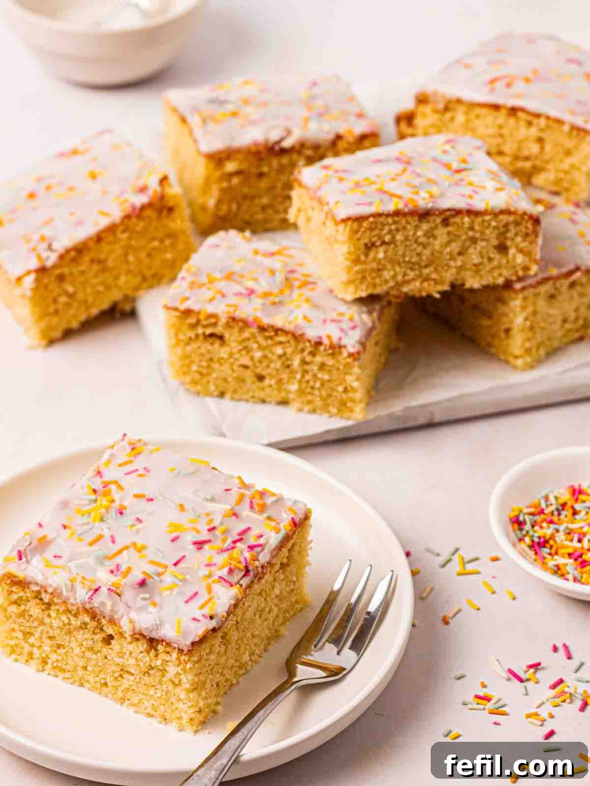 Nostalgic School Cake: A Simple Recipe - Fefil