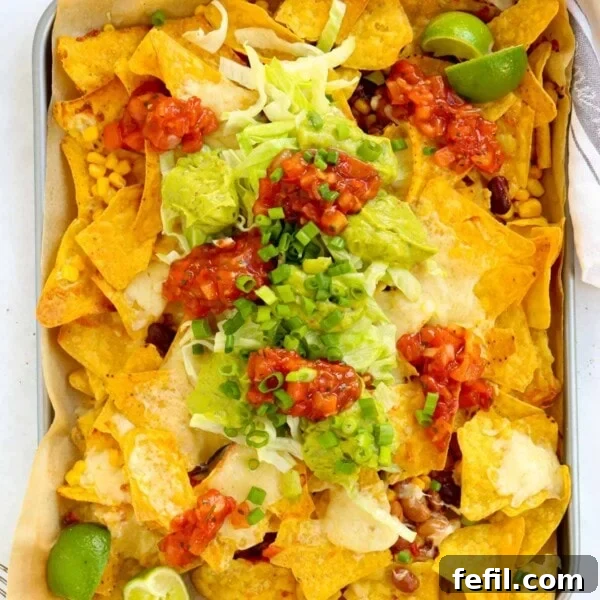 Recipe for cheat's loaded nachos, which is ready in 10 minutes